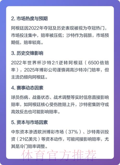 深入解读世界杯赔率分析 深入解读世界杯赔率分析